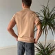 Поло чоловіче Polo Ralph Lauren М бежеве з вишивкою логотипа, трикотажна футболка поло преміум якості, короткий рукав, Casual - зображення 4