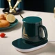 Чашка керамическая Heater Cup на подставке с подогревом. - изображение 2