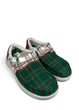 Мокасини Hey Dude Wally Tri Tartan Plaid (43472-3ZK), Зелений, Розмір 43 (US М10), устілка 28 см - зображення 1