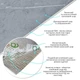 Самоклеющаяся виниловая плитка в рулоне Sticker Wall 3000х600х2мм глянцевая (2060) - изображение 2