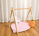 Напольный мобиль без игрушек Детский игровой тренажер Стойка Baby Gym - изображение 2