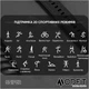 Наручний годинник Modfit Sniper Black-Silver 36 мм. - изображение 14