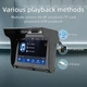 Мотоциклетний портативний GPS-дисплей VIGORTHRIVE B5350 CarPlay Android Auto 5" - зображення 3