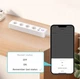Умный удлинитель WPS20 Tuya Wi-Fi 4 розетки 2×USB-C 1×USB 2500 Вт 1,5 м - изображение 8
