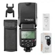 Професійний накамерний спалах Godox TT600 GN60 ручний 24–200 мм Canon Nikon Sony - зображення 1