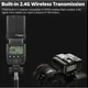Професійний накамерний спалах Godox TT600 GN60 ручний 24–200 мм Canon Nikon Sony - зображення 4