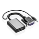 Перехідник VGA to HDMI дод. живлення та аудіо 3.5мм 77211 - изображение 5