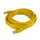 Мережевий кабель патч-корд RJ-45/RJ-45 5 м UGREEN NW103 Cat 5e жовтий - изображение 2