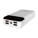 Повербанк 20000mAh Power Bank Kraft KPB-2120FCL White 22.5W QC3.0 LED-фонарь (43-00053) - изображение 2