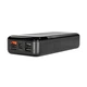Повербанк 20000mAh Power Bank Kraft KPB-2120FCL Black 22.5W QC3.0 LED-ліхтар (43-00089) - зображення 5