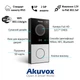 Комплект IP-відеодомофона Akuvox: домофон 7" C313 + відеопанель з WiFi 2Mp E12W (E12W + C313) (00-00002084) - зображення 8