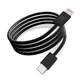 Кабель MAKE Type-C to Lightning 30W 1м Nylon Black - изображение 1
