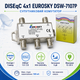 Спутниковый коммутатор DiSEqC 4х1 Eurosky DSW-7107P - изображение 2