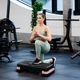 Степ платформа для аеробіки Gymtek Q-66404 2 рівні Рожево-чорна (5907766664048) - зображення 9