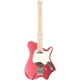 Безголова електрогітара HILS HNT1M S/RR (Satin Ruby Red) - зображення 1