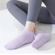 Шкарпетки для йоги та пілатесу, короткі, дихаючі, Yoga Sports Лавандові 35-41 - зображення 4