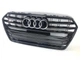 Решетка радиатора Audi A7 / S7 4G 2014-2018 стиль S7 черный глянец - изображение 4