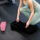 Степ платформа для аеробіки Gymtek 3 рівні Рожево-чорна (5905884426920) - зображення 5