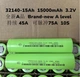 Аккумулятор JSK 32140 LiFePO4 3,2V 15000 mAh 15Ah 48Wh плоский плюс зеленый - изображение 4