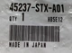 Скоба тормозного переднего суппорта HONDA 45237STXA01 HONDA - изображение 5