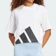 Жіноча футболка Essentials Big Logo Boyfriend adidas JG8737 (S) білий (4067902942513) - зображення 6