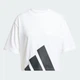 Жіноча футболка Essentials Big Logo Boyfriend adidas JG8737 (S) білий (4067902942513) - зображення 7