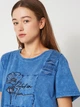 Комплект футболка , бриджи Cotpark 2XL джинс 6161-01 - изображение 3