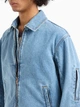 Куртка джинсовая мужская Armani Exchange 836943124 S Голубая (1160617282) - изображение 4