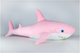 Игрушка-подушка акула 107 см для отдыха из плюша розовая Kidsqo MC-5393 - изображение 1