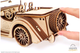 3D пазл механический деревянный 437 деталей для сборки авто Родстер UGEARS MC-4722 - изображение 4