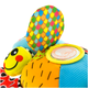 Подвеска для коляски с вибрацией и звуком для малышей 27х20 см ткань Mioobaby MC-7739 - изображение 2