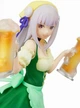 Фигурка Эмилия Emilia Re:Жизнь с нуля в альтернативном мире Re:Zero SEGA SPM Oktoberfest Ver. 22 см - изображение 4