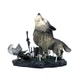 Фигурка Великий Серый Волк Сиф Great Grey Wolf Sif Dark Souls Дарк Соулс диорама 21 см - изображение 4