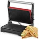 Електрогриль Royalty Line PM-1000 Red 1000 Вт - изображение 1