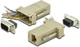 Перехідник обладнання Lucom COM(DB9) RS232-RJ45 UTP5e M/F Assemble Kit (RS232 over TP) сірий(62.09.8554) - изображение 2