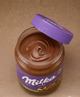 Шоколадно горіхова паста Milka Hazelnut Creme 350 г з фундуком кремова для тостів млинців десертів у скляній банці - зображення 5
