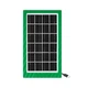 Вентилятор аккумуляторный NEWVEW NV-U09 3000mAh солнечная панель, повербанк, фонарь, портативная колонка, FM-радио White - изображение 2