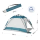 Namiot plażowy parawan Outtec Easy Open UV50 Niebieski 206151 (5905884429334) - obraz 5