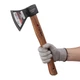 Сокира 800 г, карбонізована ручка, 48-57 HRC STORM INTERTOOL (HT-0268) - изображение 5