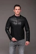 Чорна чоловіча куртка з еко-шкіри R.A. Slim Fit 2506-52 - зображення 7