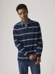 Поло довге чоловіче Levi`s 666403113 2XL Синє (1160682332) - зображення 3