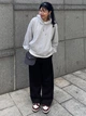 Худи мужское Uniqlo 383633797 XL Серое (1160715678) - изображение 8