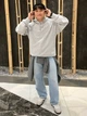 Худи мужское Uniqlo 383633797 XL Серое (1160715678) - изображение 14