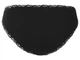 Трусики-слип набор 5 шт. хлопковые кружевные для женщины Esmara LYCRA® 493817 S Черный - изображение 4