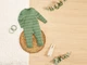 Комбінезон в'язаний для хлопчика Lupilu LIDL 427362 074 см (9-12 months) зелений - зображення 2