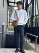 Джемпер мужской Uniqlo 343936416 2XL Молочный (1160898739) - изображение 2