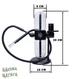 Кальян бонг гравитационный Gravity Bong Hookah Full-size 39см Черный - изображение 4