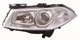 Фара передня Renault Megane 2 2006-2008, ліва H7/H1, електричне регулювання, Depo, 551-1162L-LD-EM - зображення 1