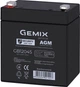 Аккумуляторная батарея Gemix 12V 4.5Ah Security Series AGM (GB12045) - изображение 2