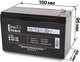 Аккумуляторная батарея Full Energy 12V 7.2Ah AGM (FEP-128) - изображение 2